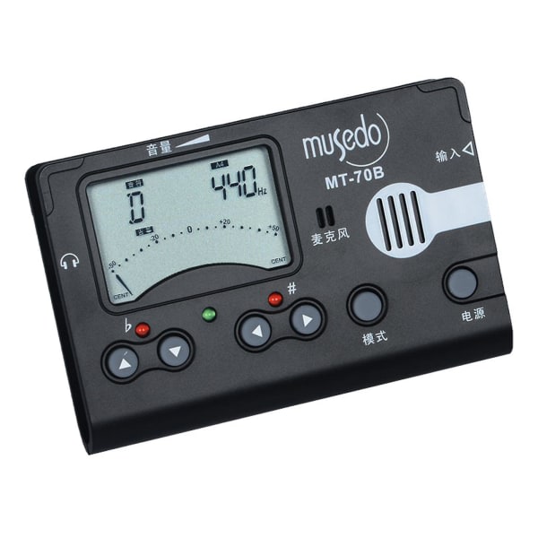 Bærbar Guzheng Stemmer Lcd Display Stemmer Metrono Me Til Guzheng Musikalsk