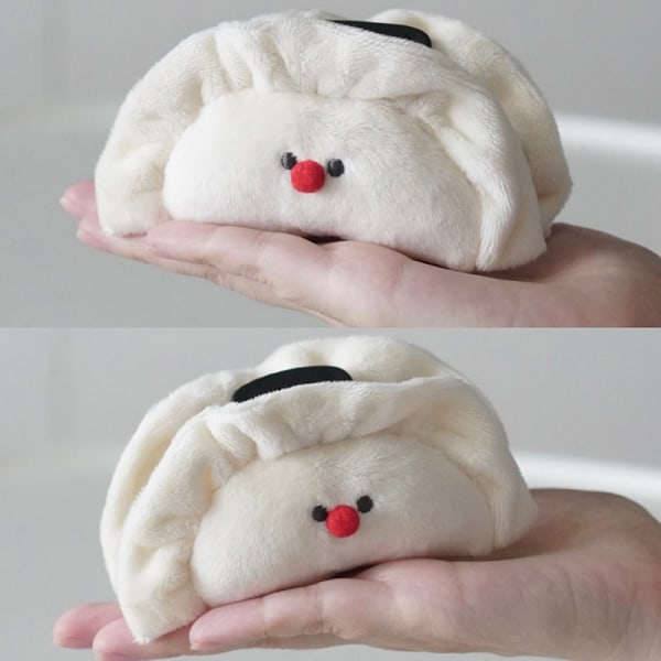 e Ny Vinter Fluffy Dumpling Grab Clip Creative Plush Unique S