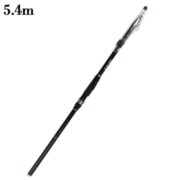 Teleskopisk fiskestang Spinnestang 5,4M 5,4M 5,4m