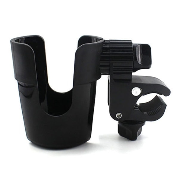 Babykoppholder Barnevogn Sykkel Stroller Bærbar Sklisikker Justerbar Flaskeholder 360 Rotatable Stroller Tilbehør