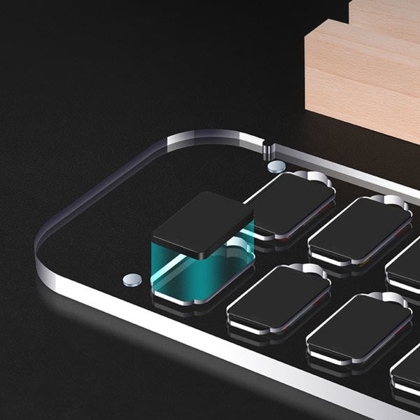 Til Switch-Oled/Lite Værts Træ-Lysende Base 21-i-1 Transparent-Magnetisk Etui NS-Spil Opbevaring Kort Tilbehør null - A