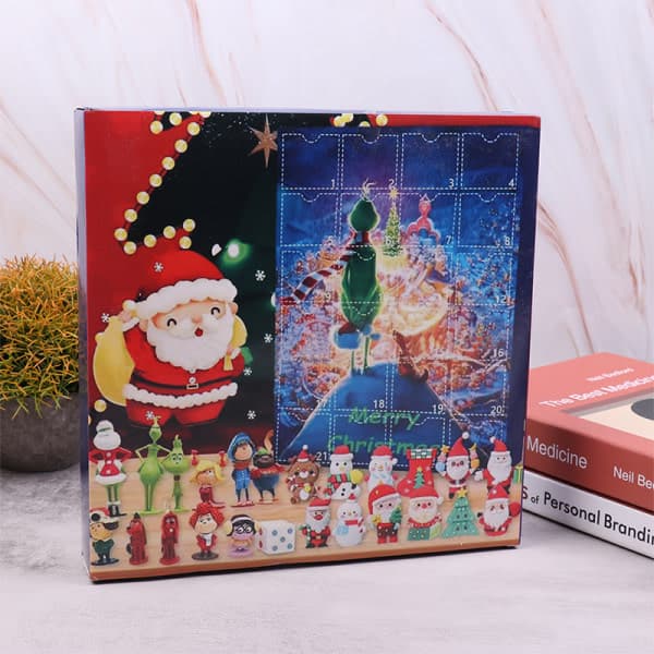 24:e Halloween-docka Advance-kalender Blind Box Present A20.5*20.5*4cm