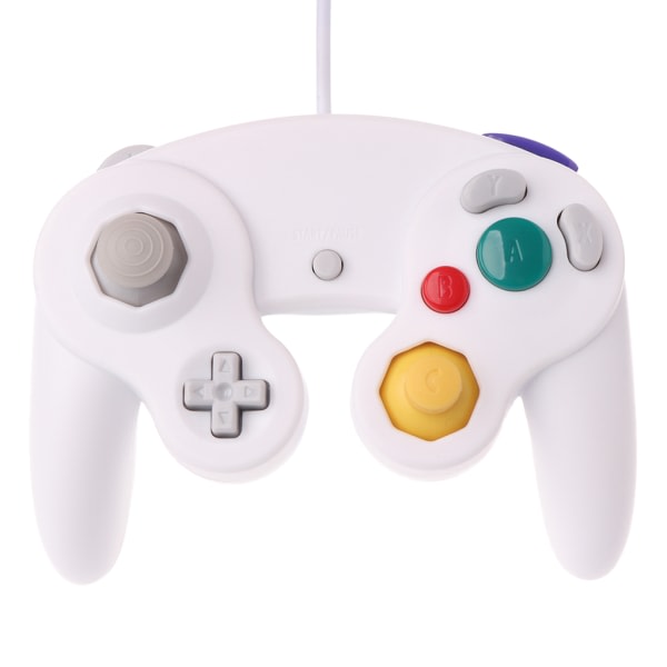 NGC Wired Game Controllerille GameCube Gamepad WII-videopelikonsoliin Contro White
