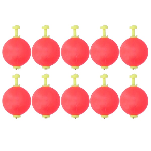10 st EVA Fiskeskum Fjäderflytande Bobbers MultiPurpose Fiskfoderbeten Tillbehörssats (L)
