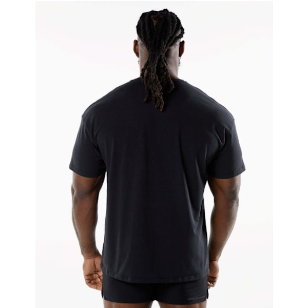 Andningsbar sport-t-shirt för män - Nordisk minimalism - Träningsväsentlighet Red M
