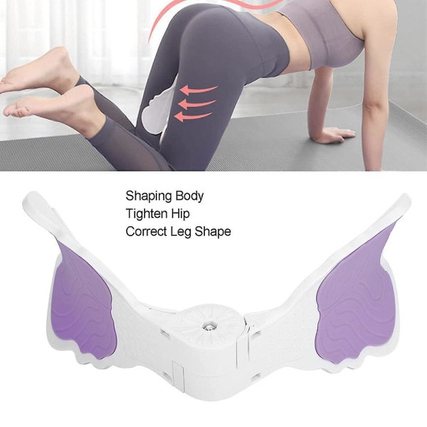 Höfttränare, Rumptränare Bäckenbottenmuskeltränare Hip Body Trainer Massage För Kvinnor Grillar Bäckenbottenmuskler Innerlårtränare Lila