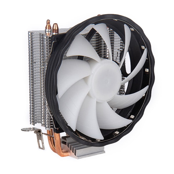 Copper Heatpipe CPU Cooler Aurora Light Cooling Fan LGA Coolerille