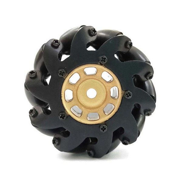 Stereo Crawler Universal Wheel Kestävä Crawler Universal Wheel 4WD:lle kauko-ohjattavalle autolle Muokattu Rc-auton päivitystarvikkeet