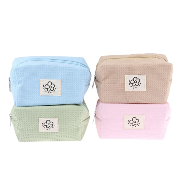 1. Kosmetisk taske Makeup Opbevaring Rejse toiletartikler Organizer Etui Kaffe