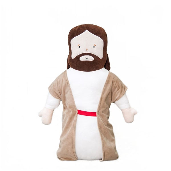 Jesus Kristus Pute Plysj Pute Stoppet Leke Jesus Form