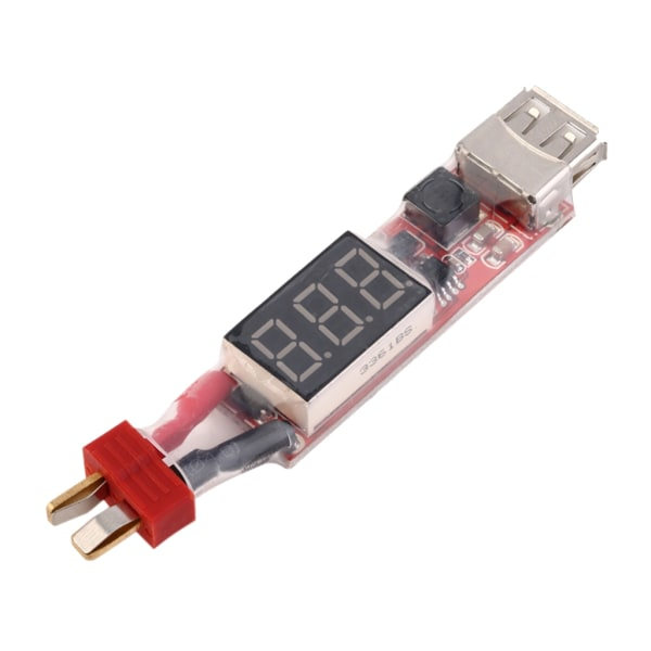 Pålidelig XT60/T-stik til USB-konverter Sikker og effektiv opladning til forskellige Lipo-batteripakker Effektiv opladning null - XT60-stik