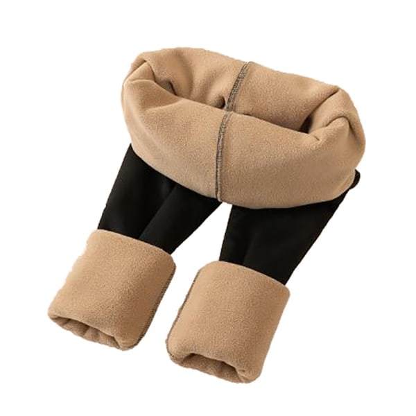 Vatterede leggings, yderbeklædning til kvinder, tynd fløjl med høj talje C L C L