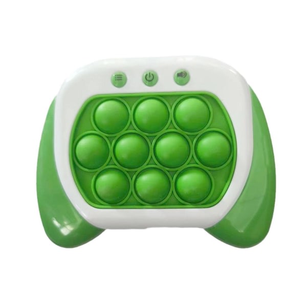 Quick Push Spillmaskin Avspennings Trykknapp Musikk Musdreper P Hvit Grønn Onesize