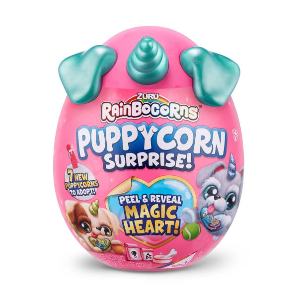 Rainbocorns Puppycorn Surprise Magic Heart flerfärgad