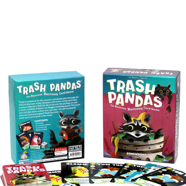 Trash Pandas - Det Ostyriga Rackoon Kortspelet Partyspel