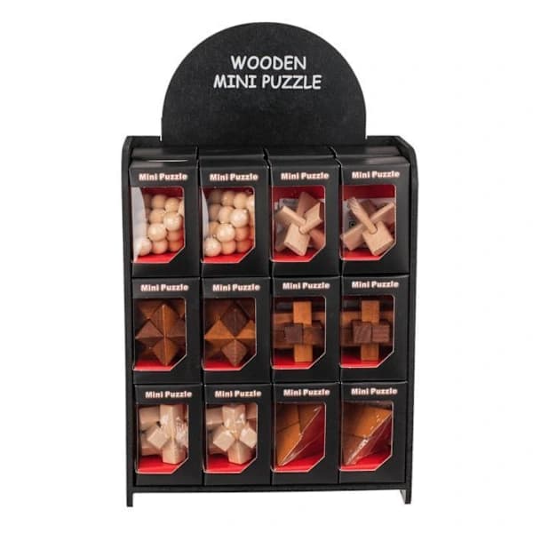 4-pack - Träpussel - Pussel - Tankespel / Hjärngympa 4-pack 4-Pack