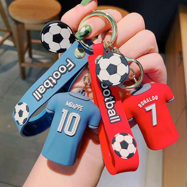 Fotbollströja Nyckelring Cartoon e Doll Keyring Creative Fashion A3