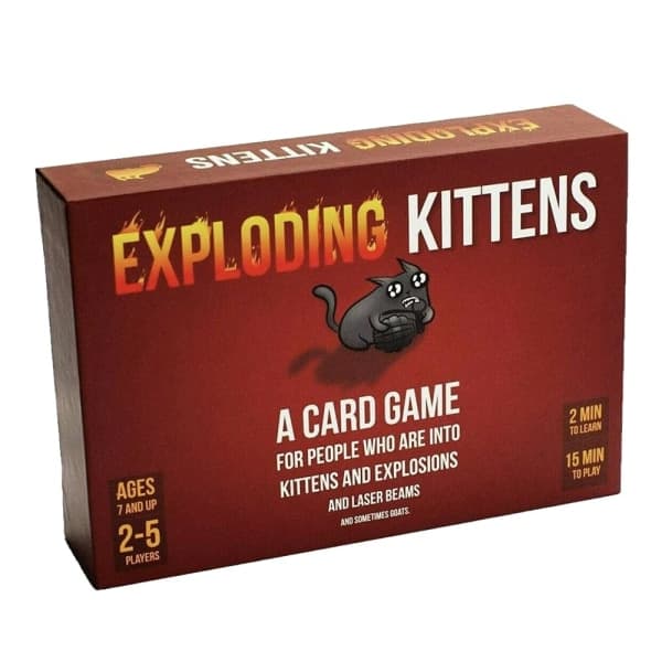 Exploding Kittens Korttipeli Lapsiperheille Juhliin