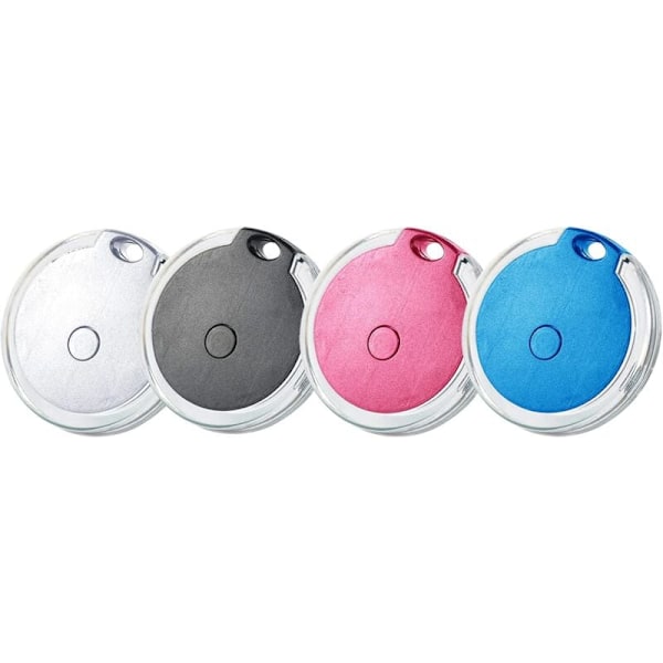 4-pack mini vattentät Bluetooth GPS-tracker för bagage barn husdjur katt hund