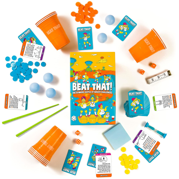 Bonkers Battle Of Wacky Challenges - Korttipeli perheille