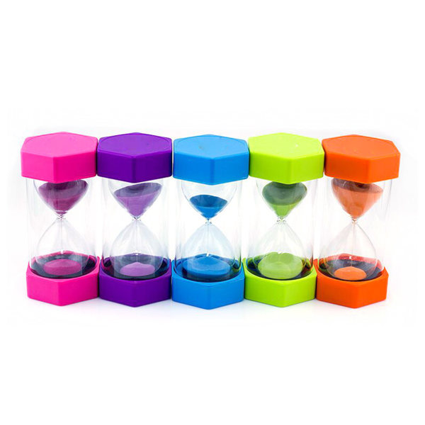 Hiekka-aika-kello Lasinen Aika-kello Gadget Boutique Keräilyesine Leikki Iso Hiekka-aika yellow 30Minutes