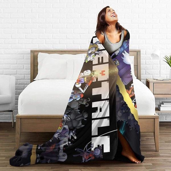 Undertell tæppe Blød varm imiteret pels Vendelig hyggelig tæppe Fleece tæppe, varmt, let, til hjemmeseng, sofa-f247 50x40in 125x100cm