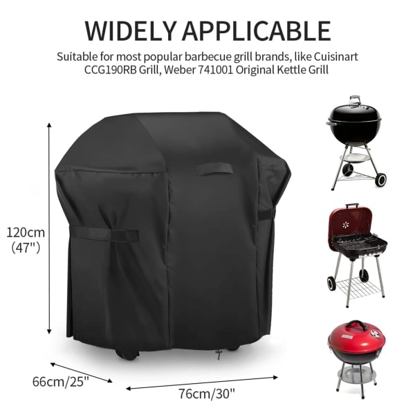 BBQ-skydd Vattentätt runt skydd (76x66x120cm)