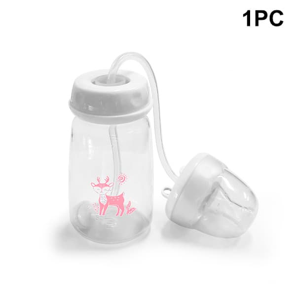 Handsfree 150 ml wide neck baby bottle Pink