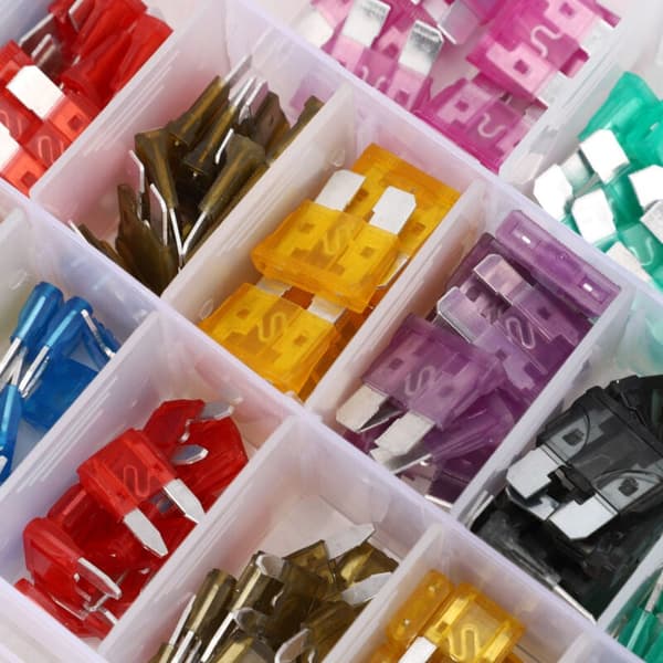 220 stk. Medium og Lite Bil Sikring Kit, 2-35A Hurtig Sikring Rom Kit, DUBUNS
