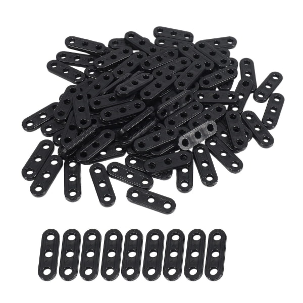 100-pack Tältfästen, Snöre, Glidlås, Lås, Utomhuscamping, Plast, Vindrep, Spänne, Utomhustält, Repspänne