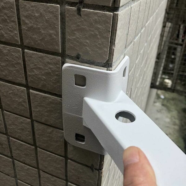 Kupol Kameror Säkerhetskamera CCTV Övervakningskamera Fäste, 90 Graders Extern Vägg Hörn Arm.