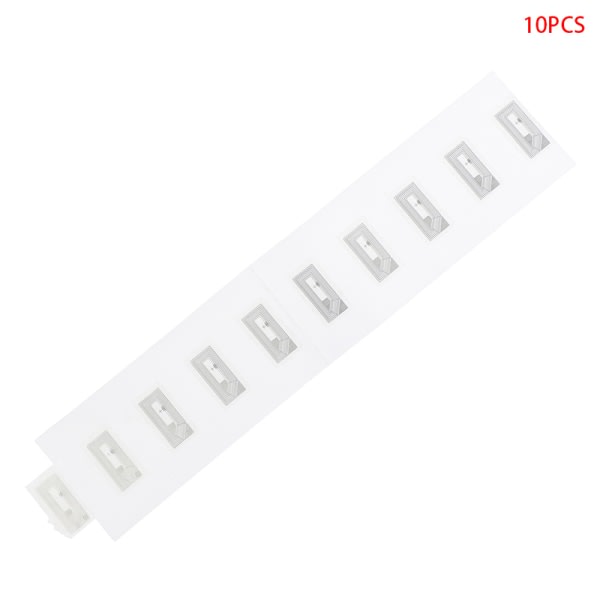 100 st NFC Chip Ntag213 Sticker Wet Inlay 2*1cm 13,56MHz RFID N Hvid 10STK White 10PCS
