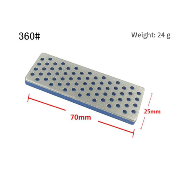 Ny 4stk/sæt 240 360 500 1000 korn diamant slibesten bac farve 4stk color 4pcs