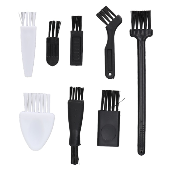 TIMH 8 stk Elektrisk Rakapparat Rengøringsbørste Razor Cleaner Brush Set til Husholdningsapparater Computertilbehør