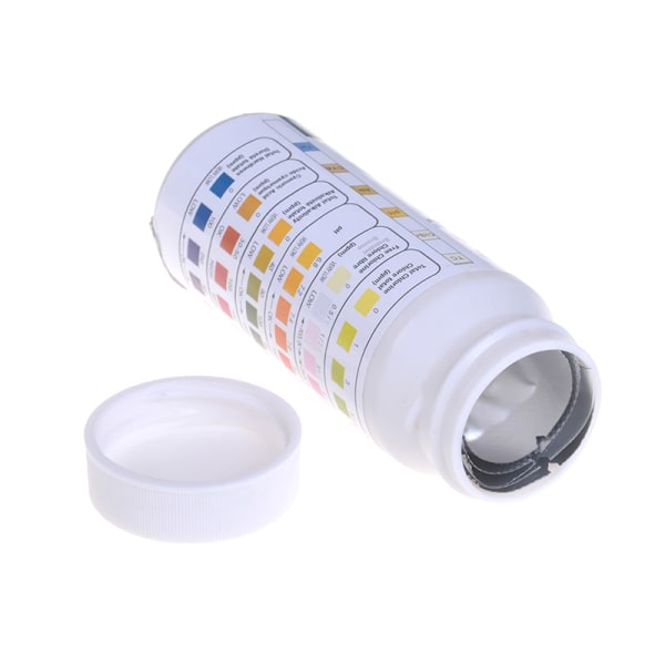 6 in 1 pool PH klor spa bromsyra teststicka cya White onesize White onesize