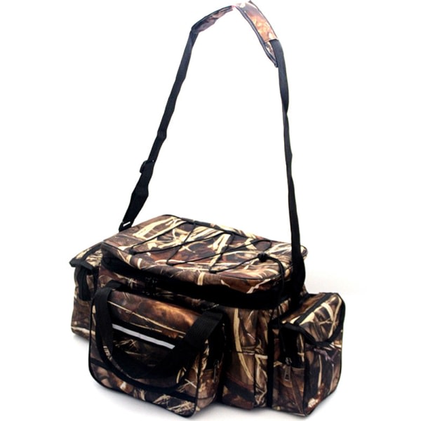 Utomhusfiske förvaringsväska fiskeväska messenger bag