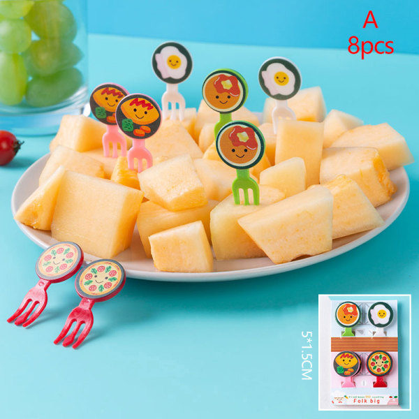 Tegneserie Sett Twisted Party Buffet Dessert Cocktail S A 8stk A 8pcs