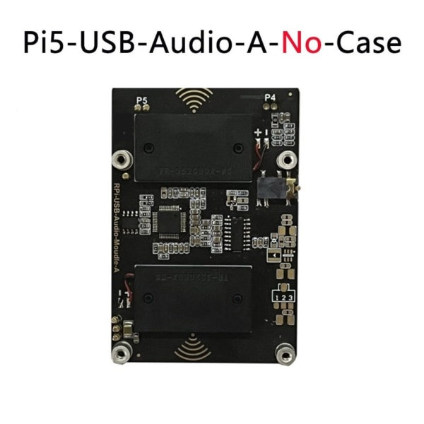 USB-ljudkortsmodul Bilhögtalare USB-modul för RPi 5/4 Kraftfull ljudhörlur null - B For PI5 null - B For PI5