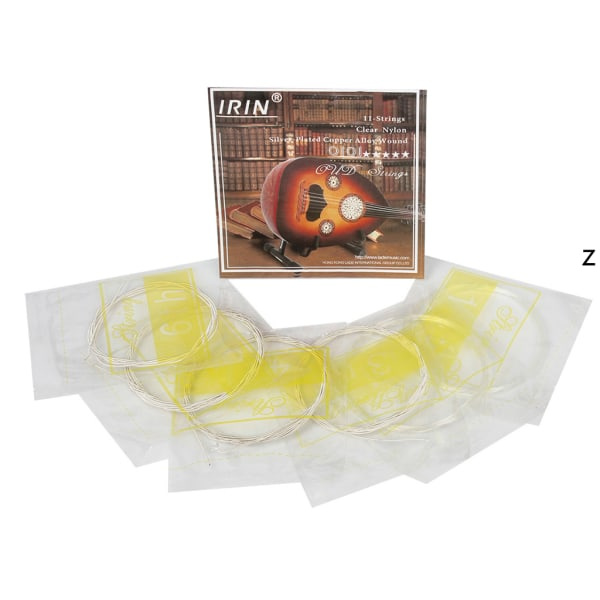 Oud-kiellet 11-kielinen Nylon Hopeakalvottu O101 022-041 Valkoinen