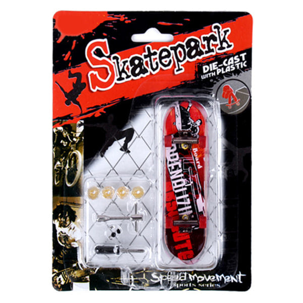 Mini Fingerboard Skateboard Bærbart Multifunktionelt Skateboard Sæt