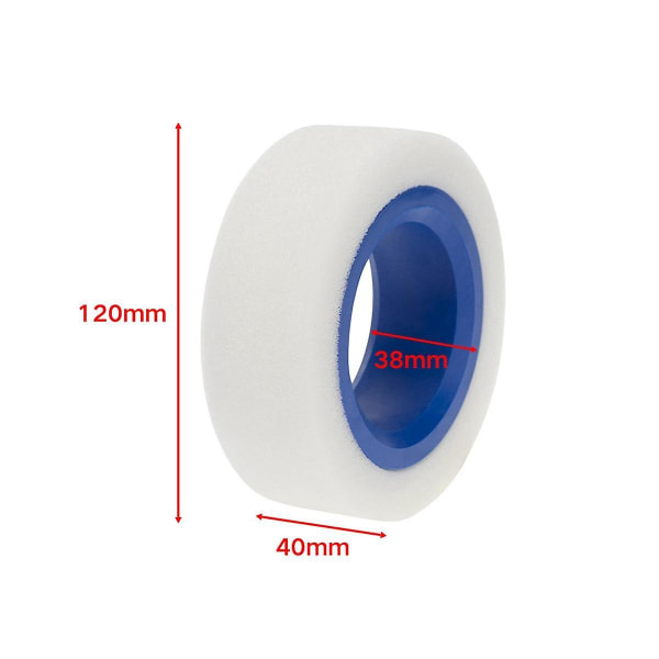 2 st 1,9-tums 120 mm innerfoder, härdat med tvådelad svamp för Scx10 Trx4 1/10 klättring C
