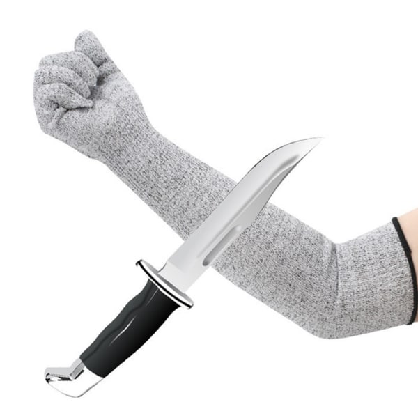 HPPE Level 5 Safety Anti Gloves Höghållfast industrikök Grå 55cm