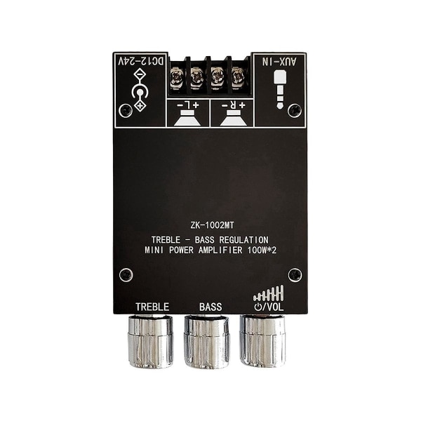 -1002mt 5.0 Bluetooth-effekt 100w kanalförstärkarkort med kortslutningsskydd