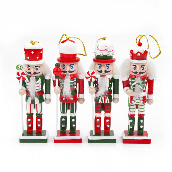 12,5 cm miniatyyri Pähkinänsärkijä Nukke Koristeet Työpöydän Koristelu satunnainen väri 1 kpl random color 1PC