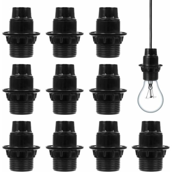 Lamphållare, 10:a E14 lamphållare, skruvenergisparlampor[HK]