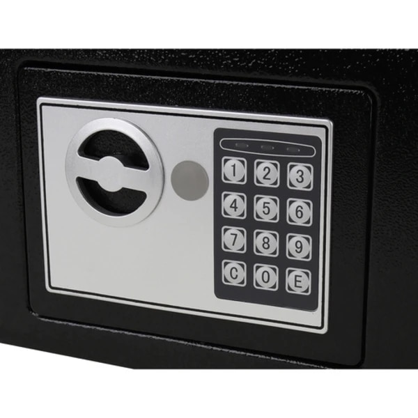 Digital Safe with Code Lock and Key – Home and Office