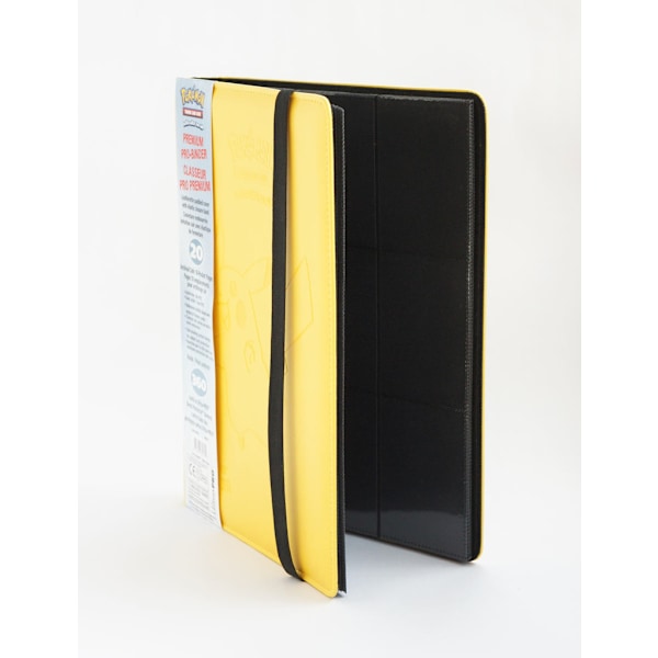 Ultra Pro Premium 9-fickor Pikachu Samlarpärm 360 Kort Yellow Gul