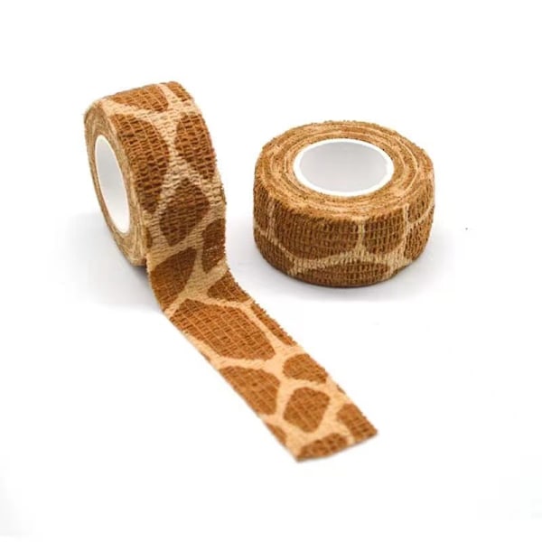 Fingerbandasje tegneserie anti-hjelpemiddel selvklebende bandasje håndbok tape giraffe 2.5CM*4M