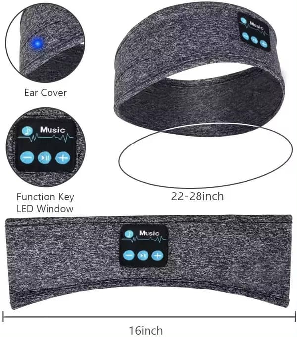 Sovitusurheilupanta langattomilla Bluetooth-kuulokkeilla ja kaiuttimilla