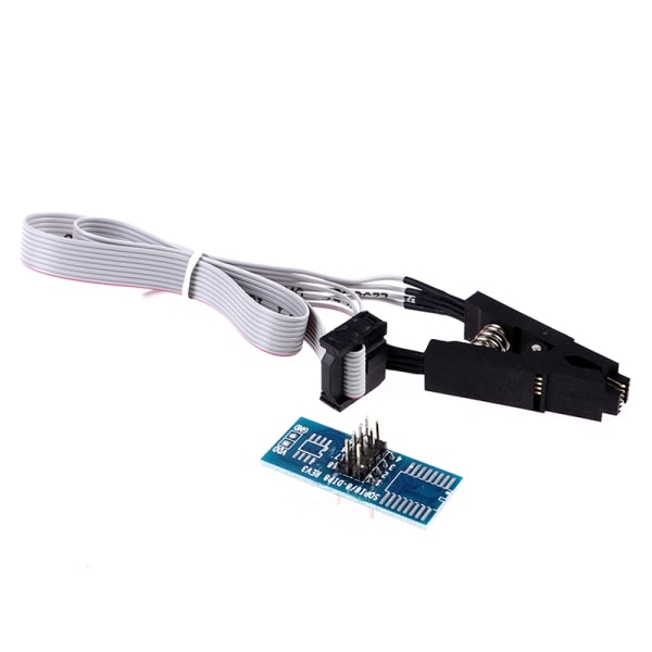 SOIC8 SOP8 testauslaite EEPROM:iin USB ohjelmoinnista harvoin TL866CS TL866
